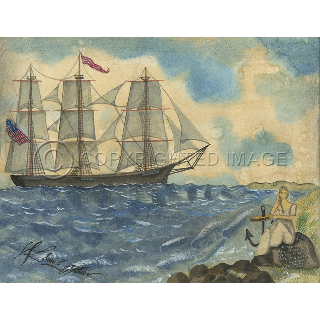 Ship Hope 23x30