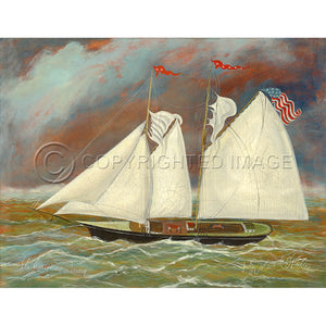 Ship The American Dream 23x30