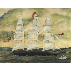 Ship The Envy of the Atlantic 23x30