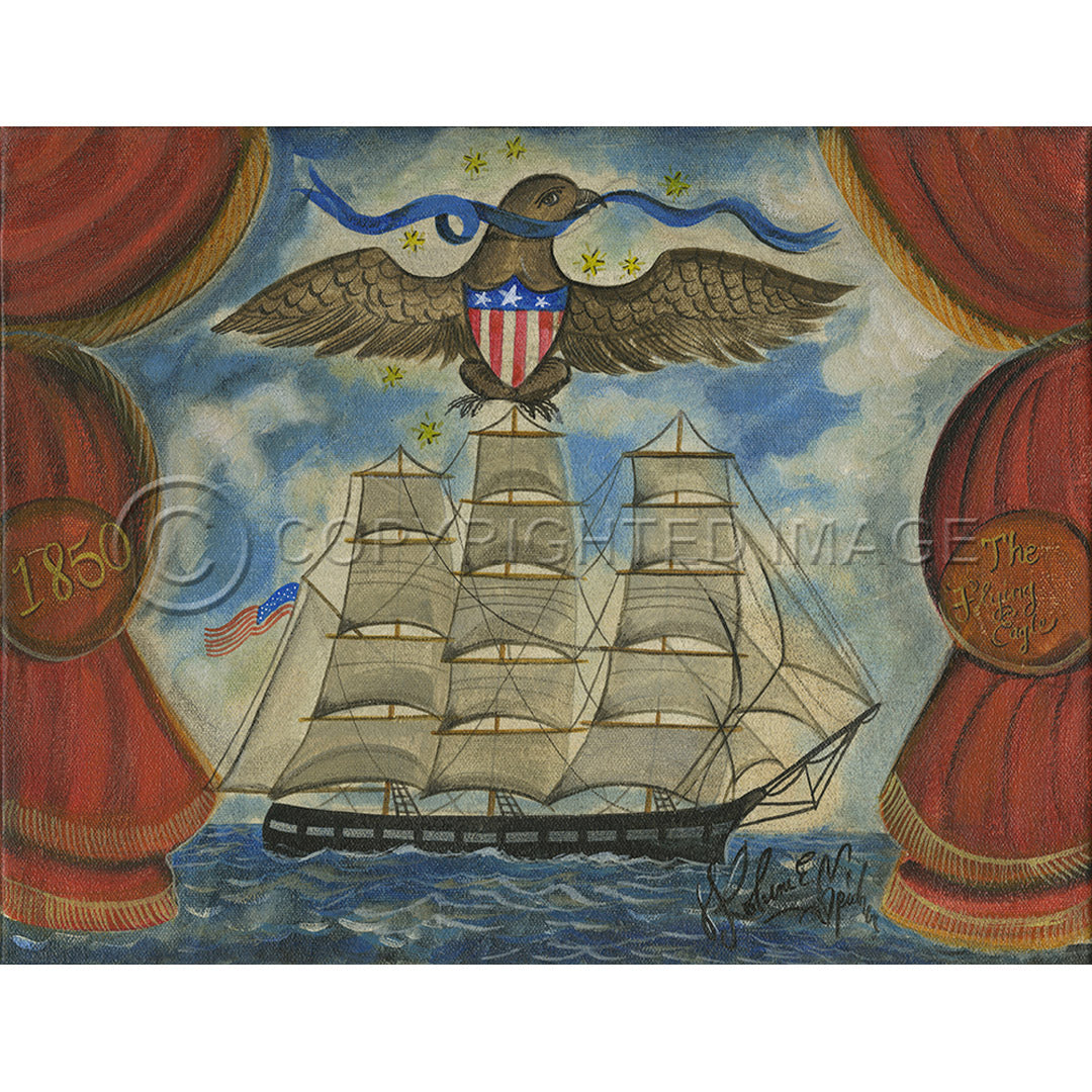 Ship The Flying Eagle 43x56