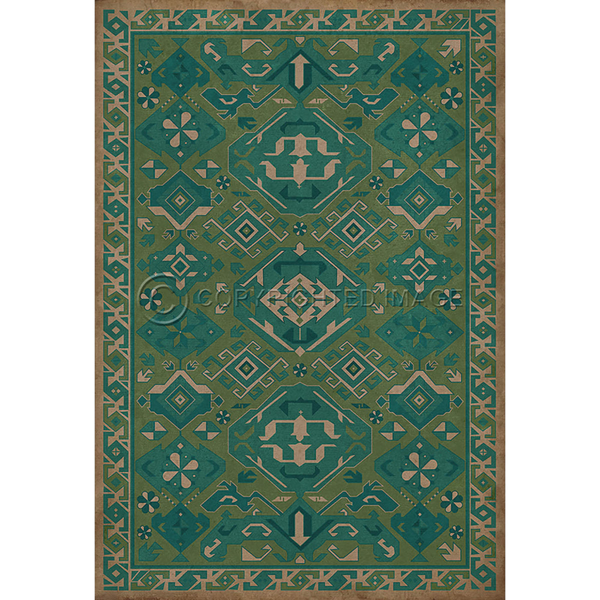 Traditional Mint 52x76