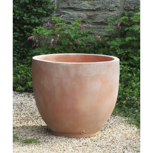 DBL RIMMED ITALIAN PLANTERS (8 pots total) - Campo de' Fiori - Naturally  mossed terra cotta planters, carved stone, forged iron, cast bronze,  distinctive lighting, zinc and more for your home and garden.