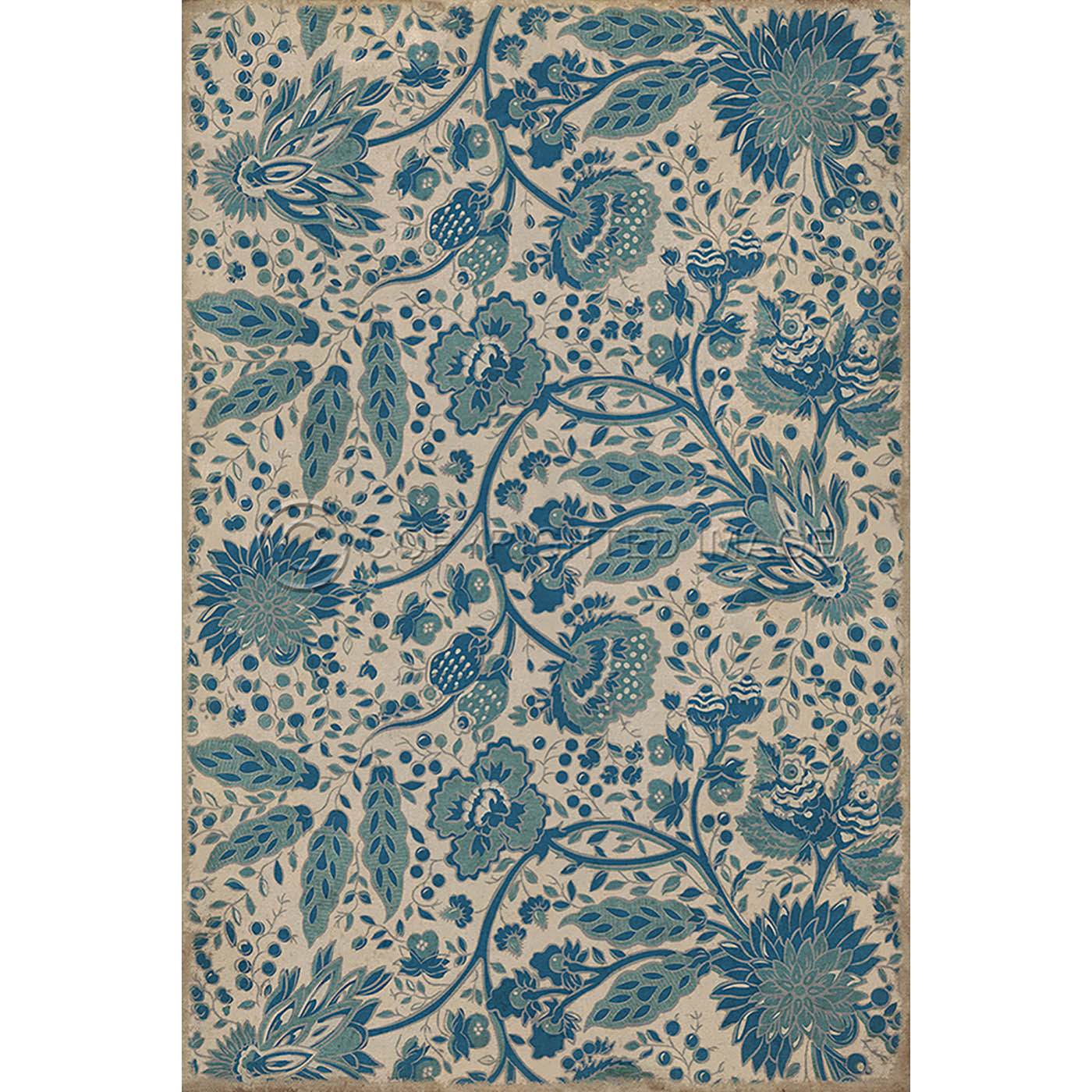 Garden Gate A Slash of Blue 120x120