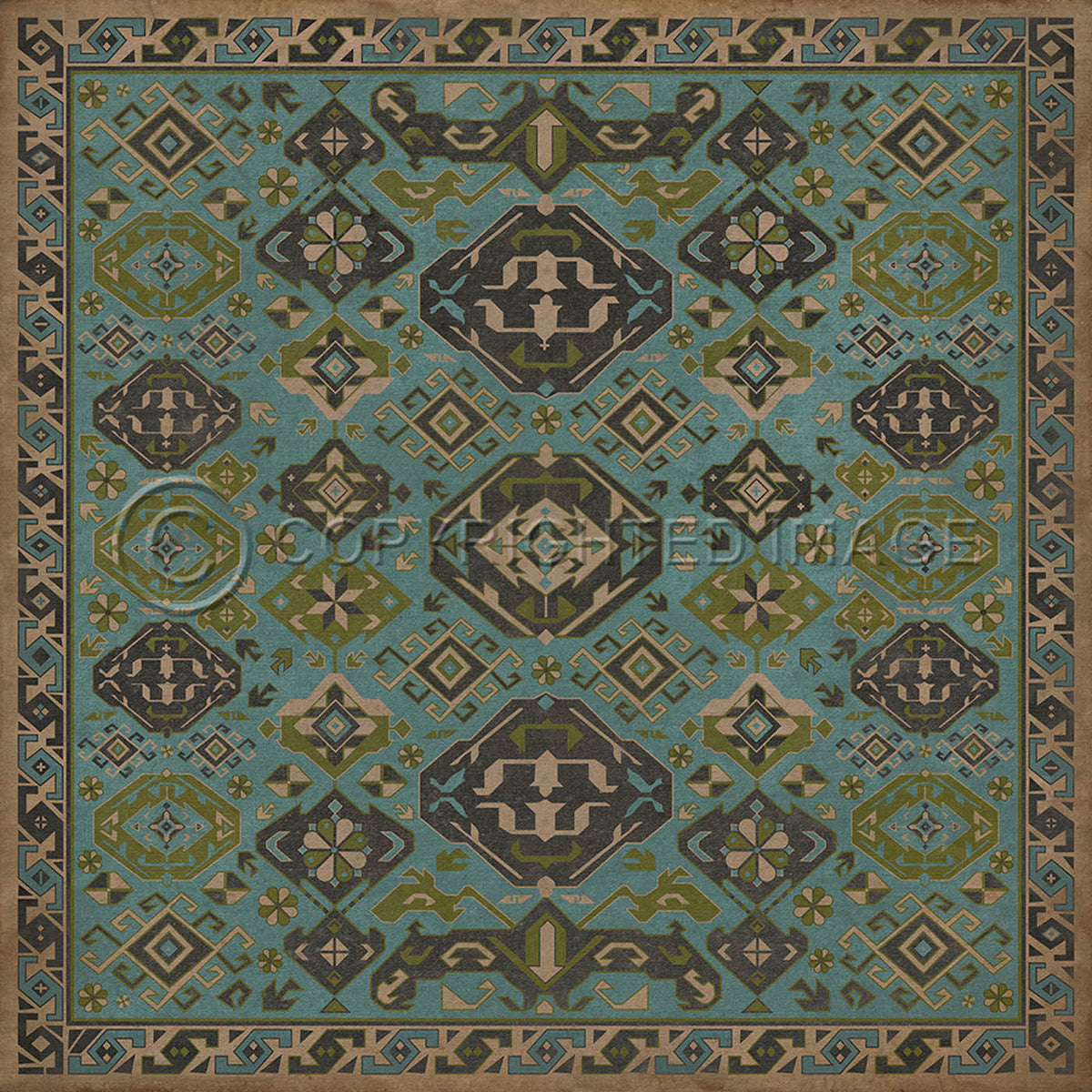 Traditional Stone Blue 120x120