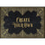 English Library Customized Analect 14x20 
