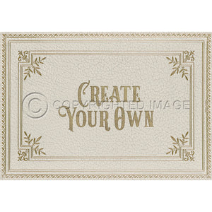 English Library Customized Quarto 14x20 