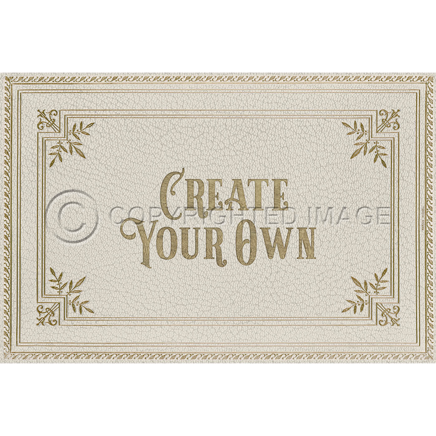 English Library Customized Quarto 14x20 
