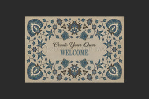 Arabic Floral Customized The Breezes at Dawn 14x20