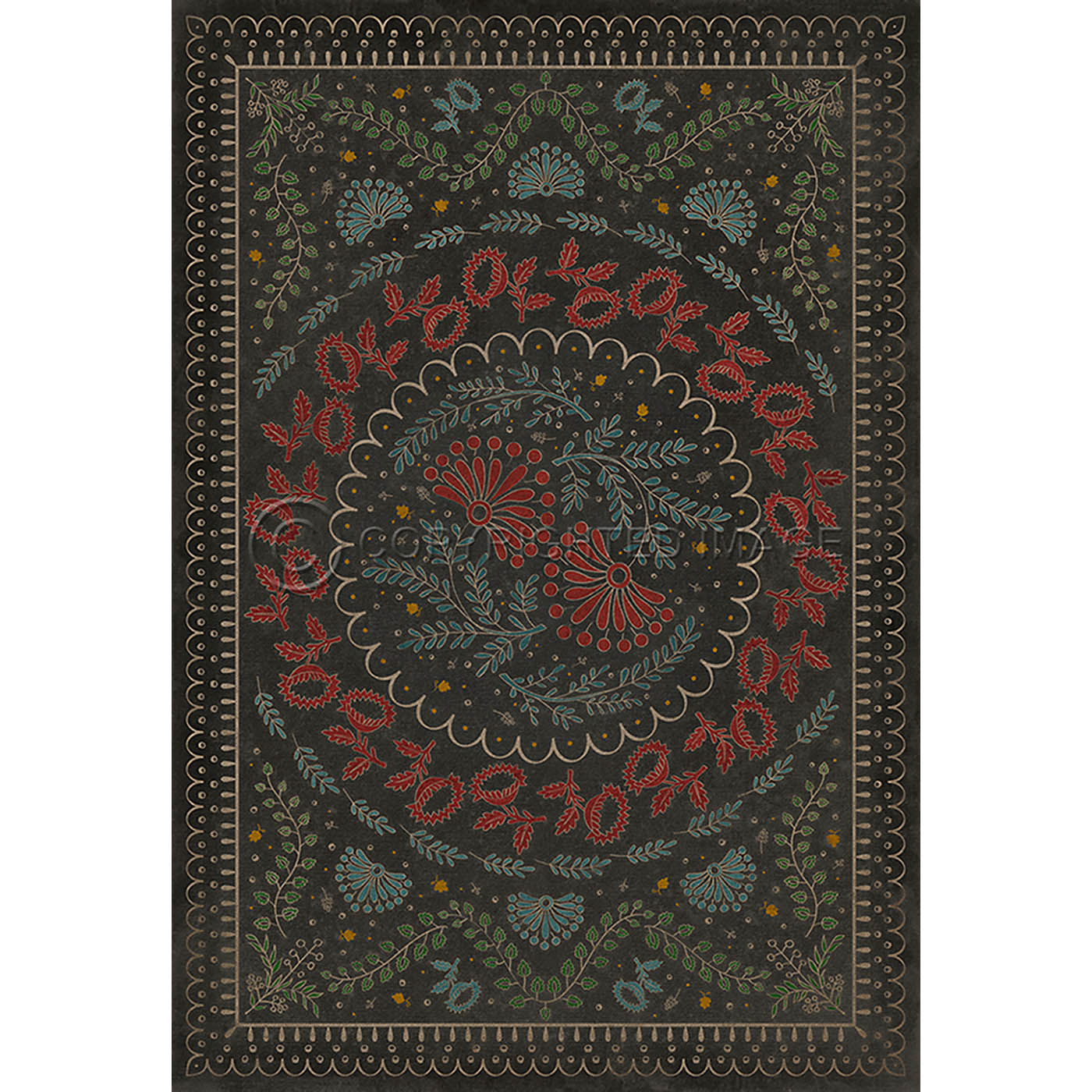 Cozens Down in a Leafy Dell 120x120