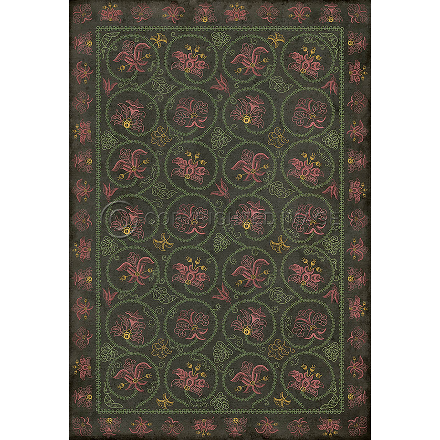 Crewelwork Dianthus 120x120