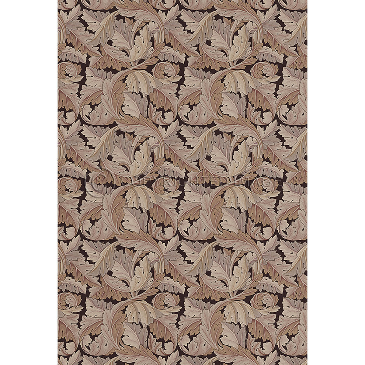 Acanthus Terracotta 52x76