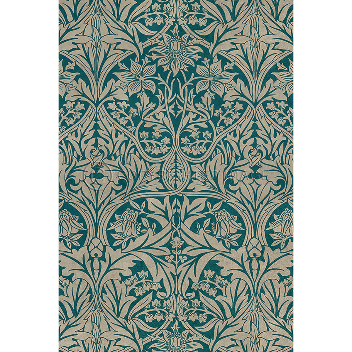 Bluebell Teal 20x30