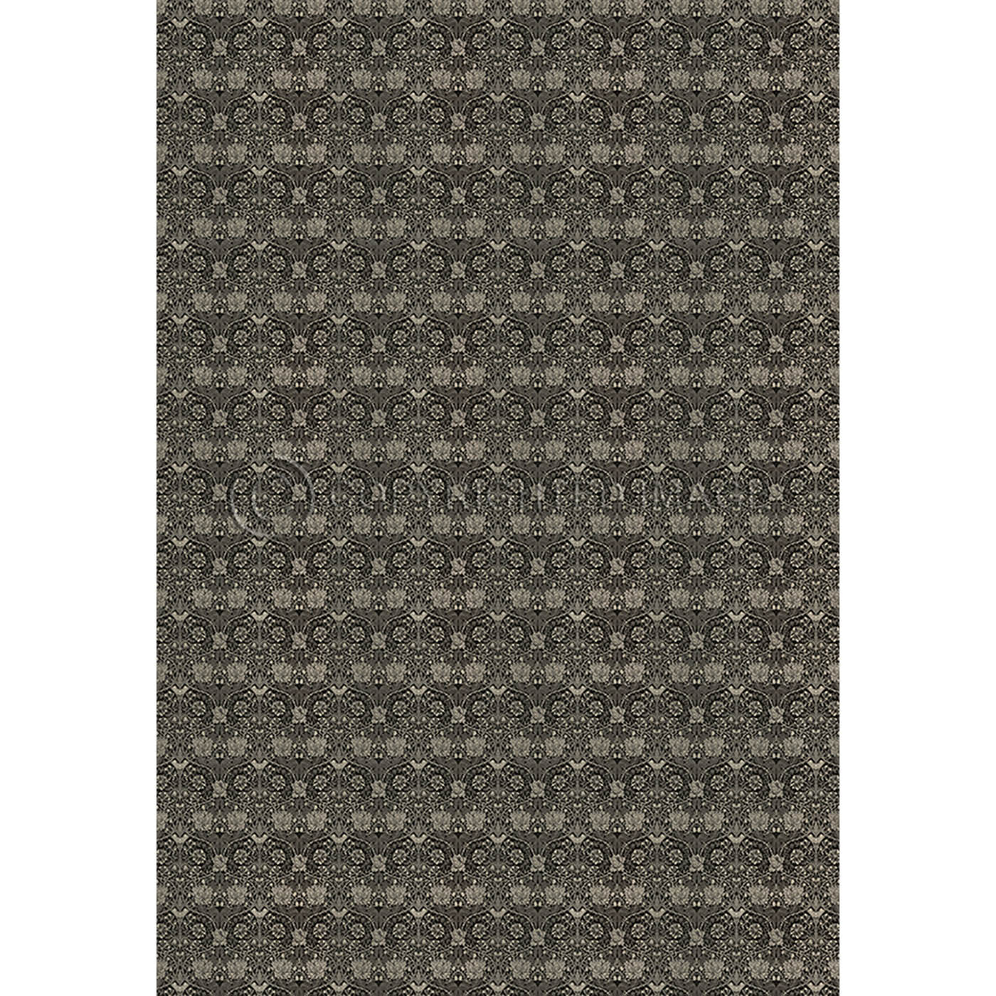 Honeysuckle and Tulip Black 120x120