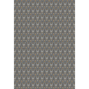 Snakeshead Indigo and Gold 120x120