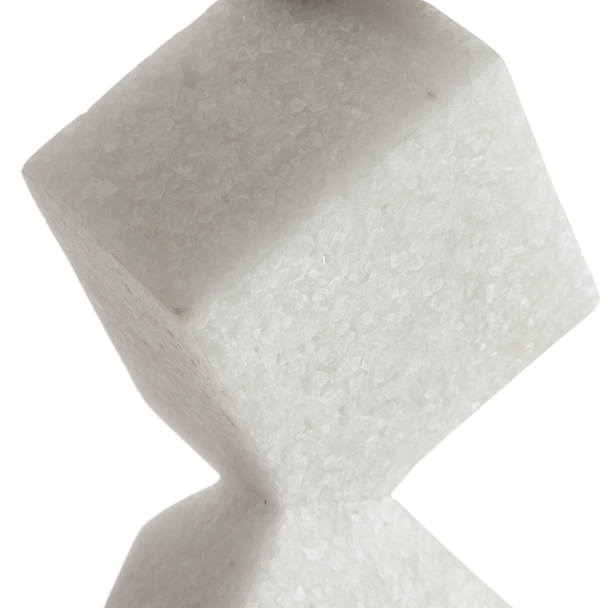 Casen Marble Cube Candleholders, S/2