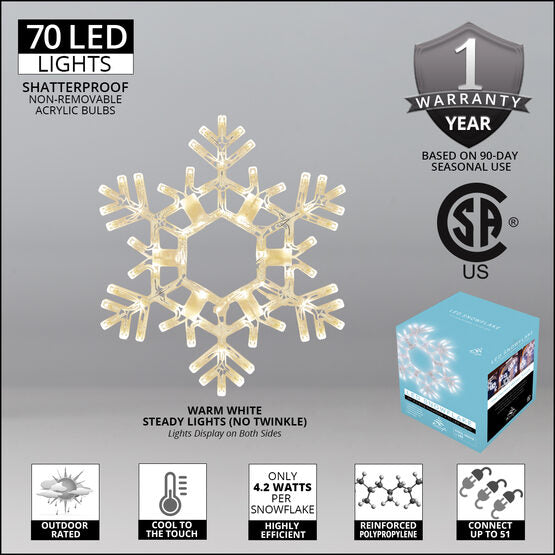 20&quot; Folding Snowflake