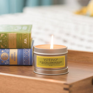 Aromatic Travel Tin Candle-Sumatra Lemongrass