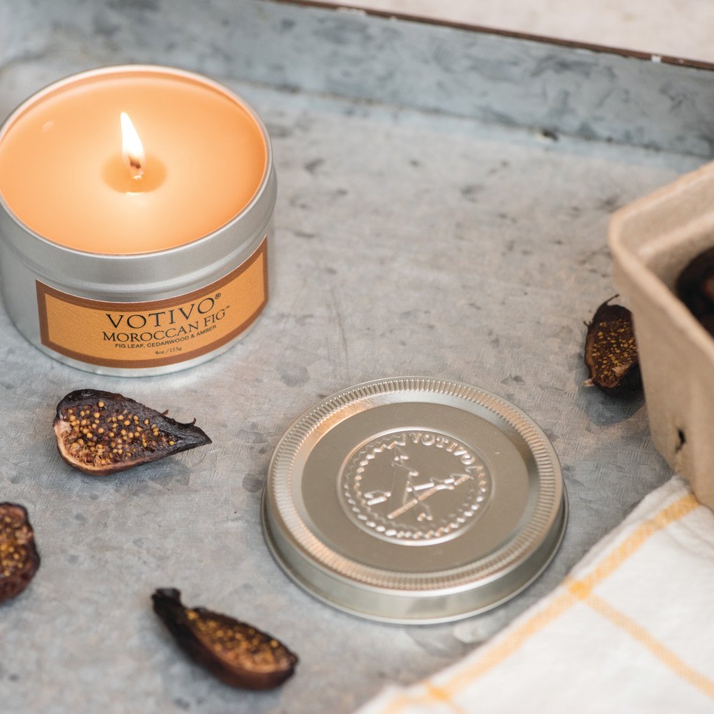 Aromatic Travel Tin Candle-Moroccan Fig