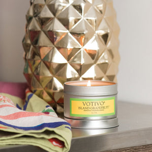 Aromatic Travel Tin Candle-Island Grapefruit