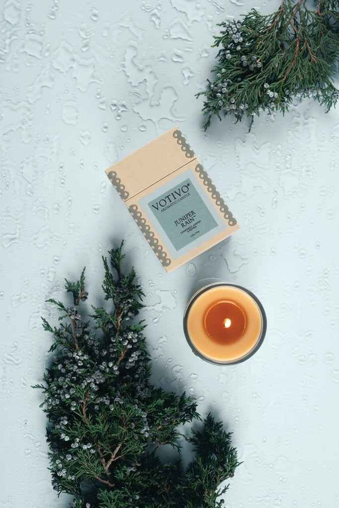Aromatic Candle-Juniper Rain