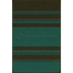 Pattern 50 Organic Stripes Black and Teal    120x120