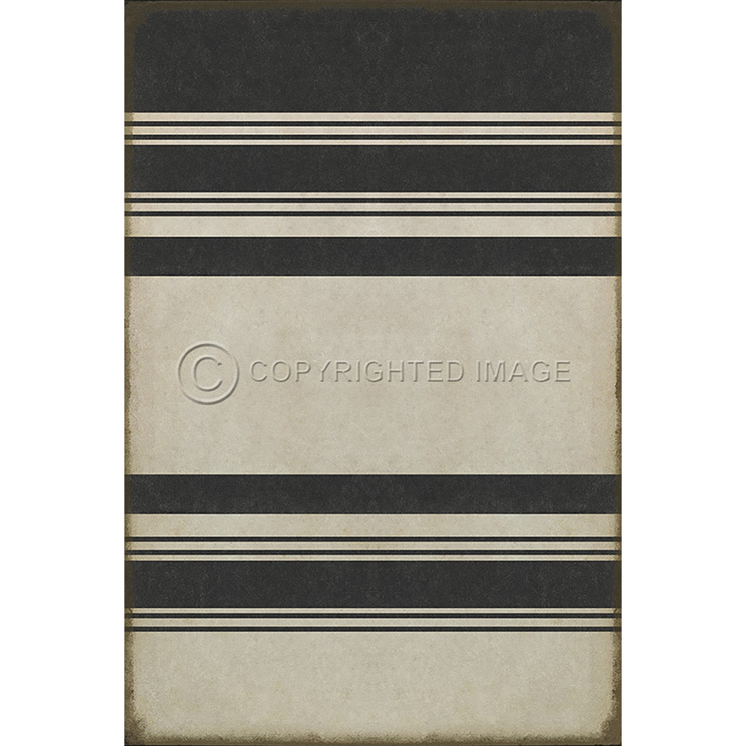 Pattern 50 Organic Stripes Black and White    120x120