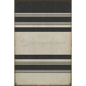 Pattern 50 Organic Stripes Black and White    120x120