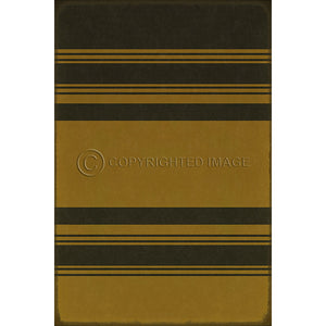 Pattern 50 Organic Stripes Black and Yellow    120x120