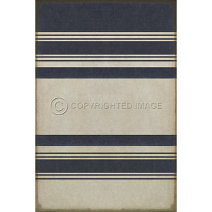 Pattern 50 Organic Stripes Blue and White    120x120