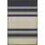 Pattern 50 Organic Stripes Blue and White    120x120