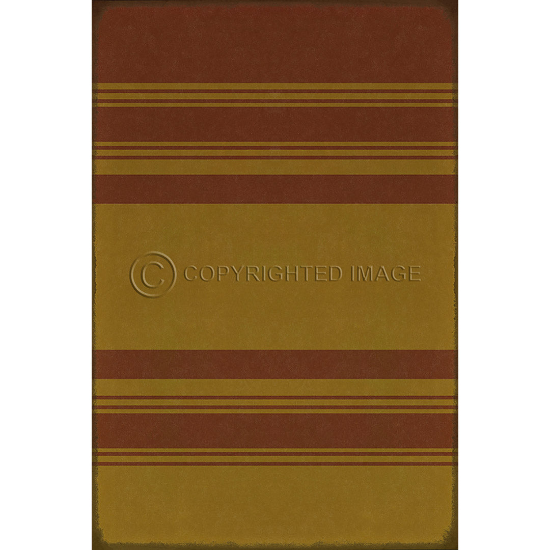 Pattern 50 Organic Stripes Red and Yellow    120x120