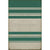 Pattern 50 Organic Stripes Teal and White    120x120