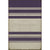 Pattern 50 Organic Stripes White and Purple    120x120