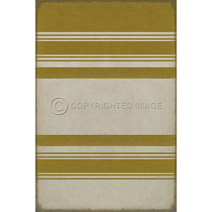 Pattern 50 Organic Stripes Yellow and White    120x120