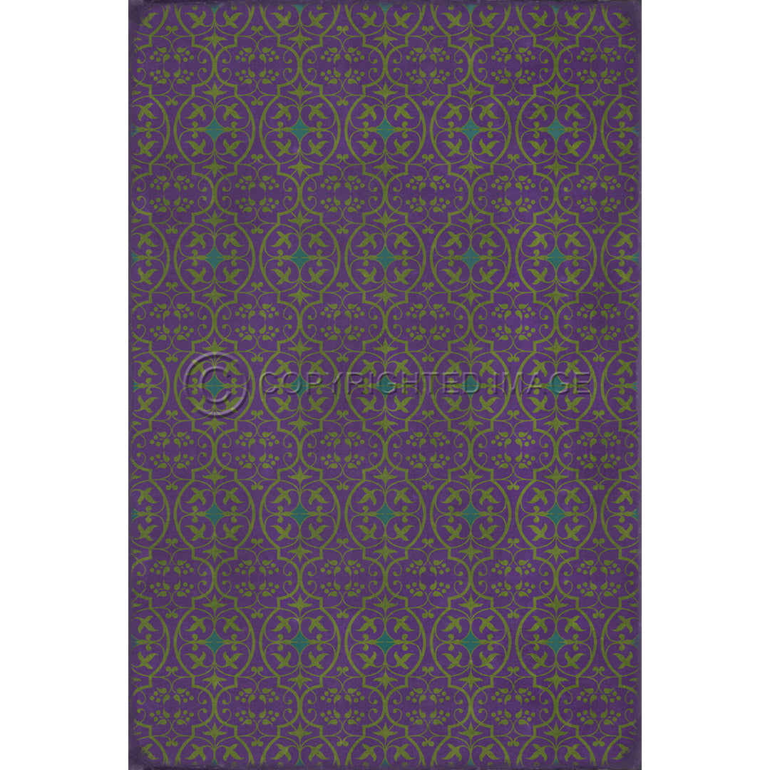 Pattern 51 the Souls of Good Violets    120x120