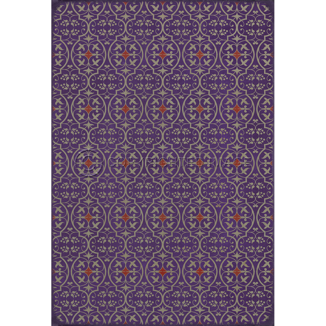 Pattern 51 I Shall Wear Purple     52x76