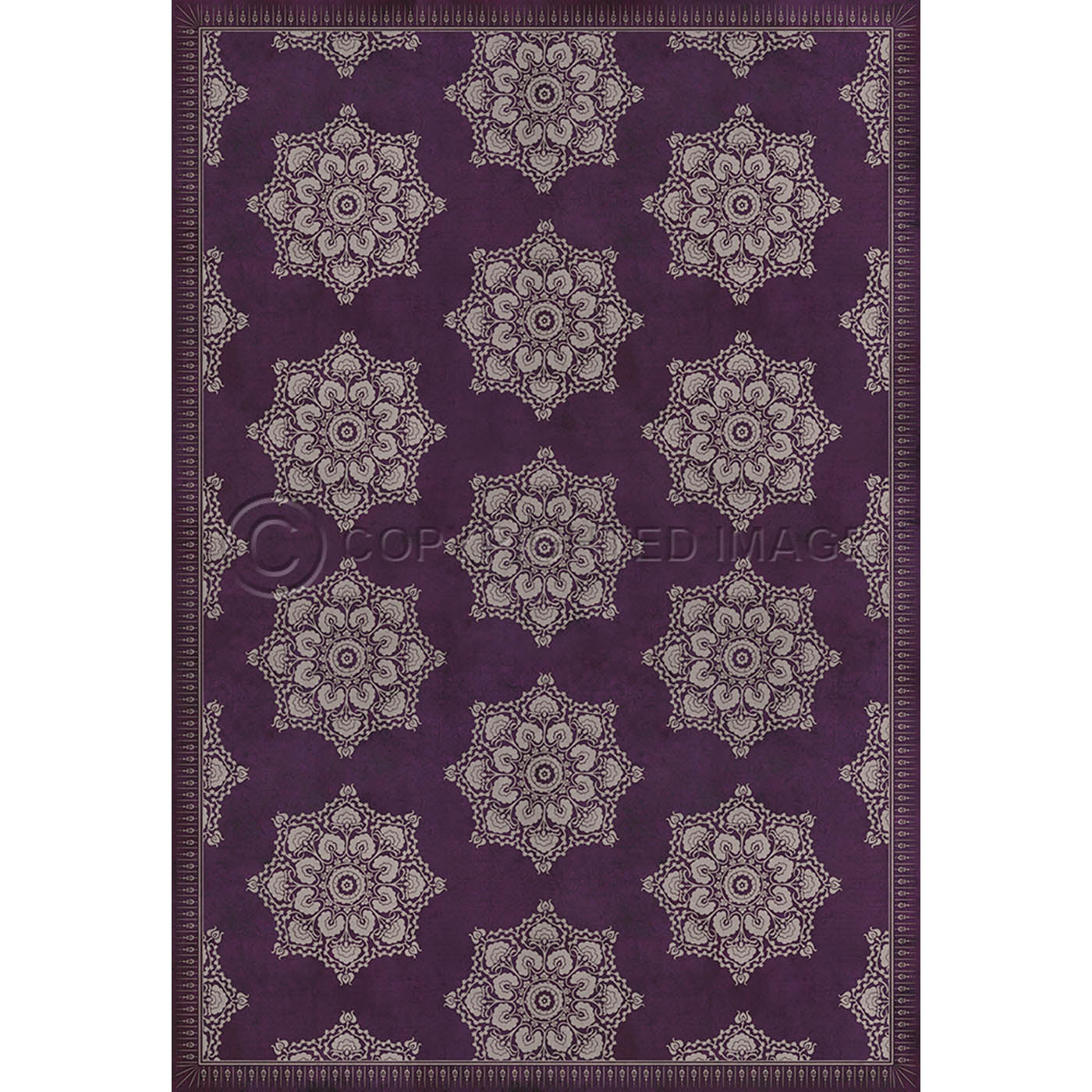 Indian Loop  Aubergine 120x120
