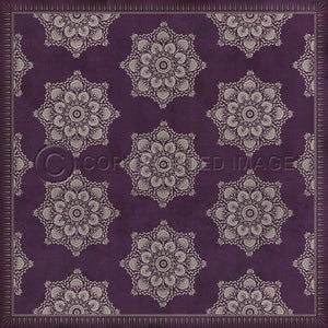 Indian Loop  Aubergine 120x120