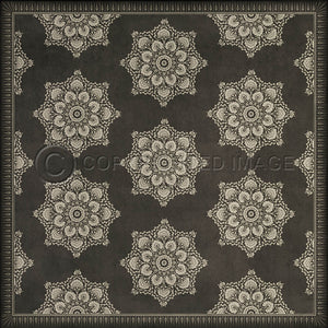 Indian Loop  Charcoal and Clay 120x120