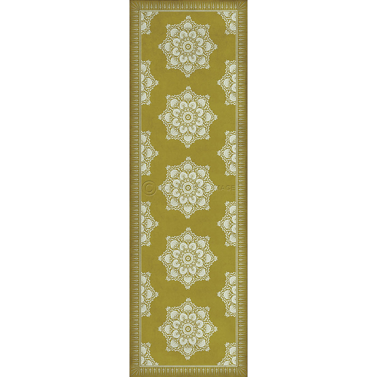 Indian Loop  Mustard 36x115