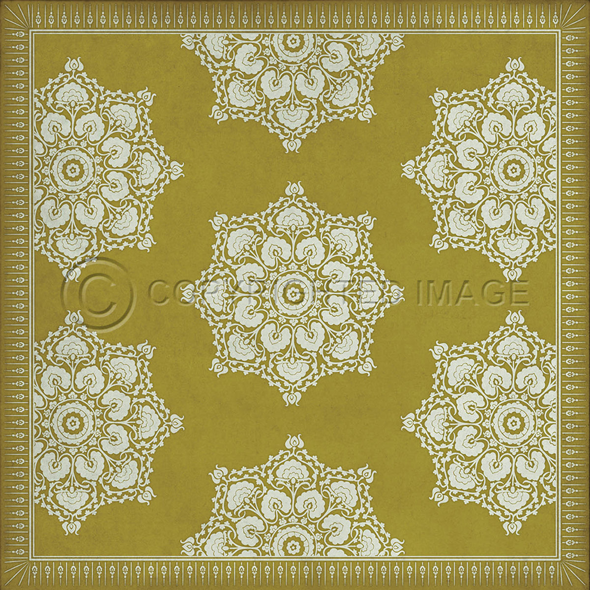 Indian Loop  Mustard 60x60