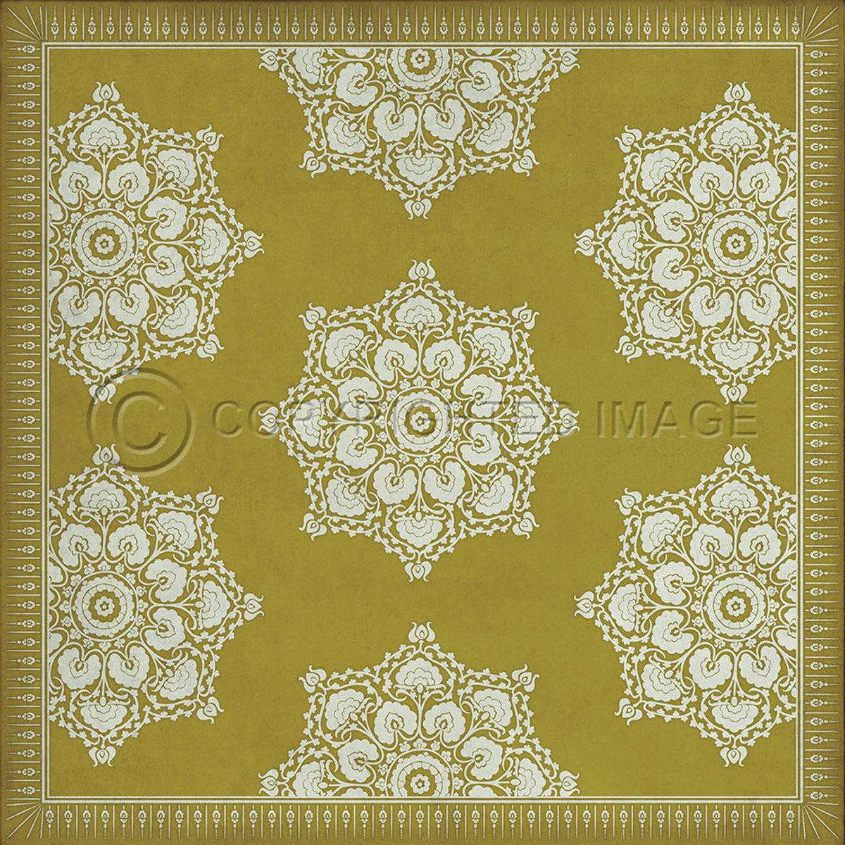 Indian Loop  Mustard 72x72