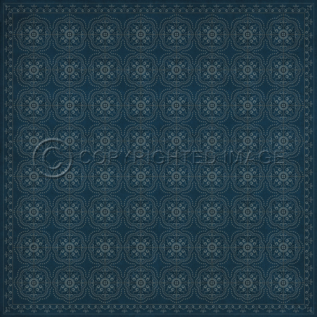 Pattern 28 Blue Bandana       120x120