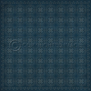 Pattern 28 Blue Bandana       120x120