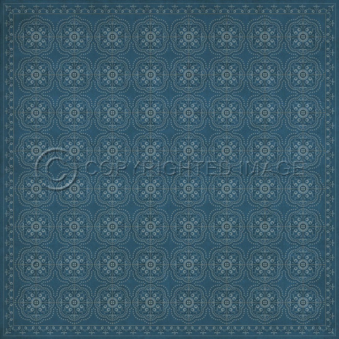 Pattern 28 Dark Blue Waters      120x120