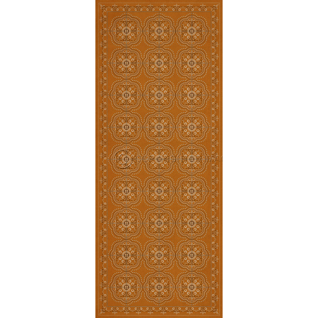 Pattern 28 Orange Bandana       36x90