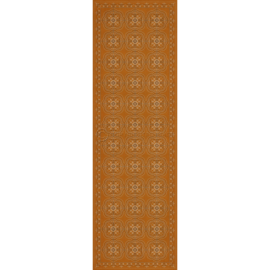 Pattern 28 Orange Bandana       36x115