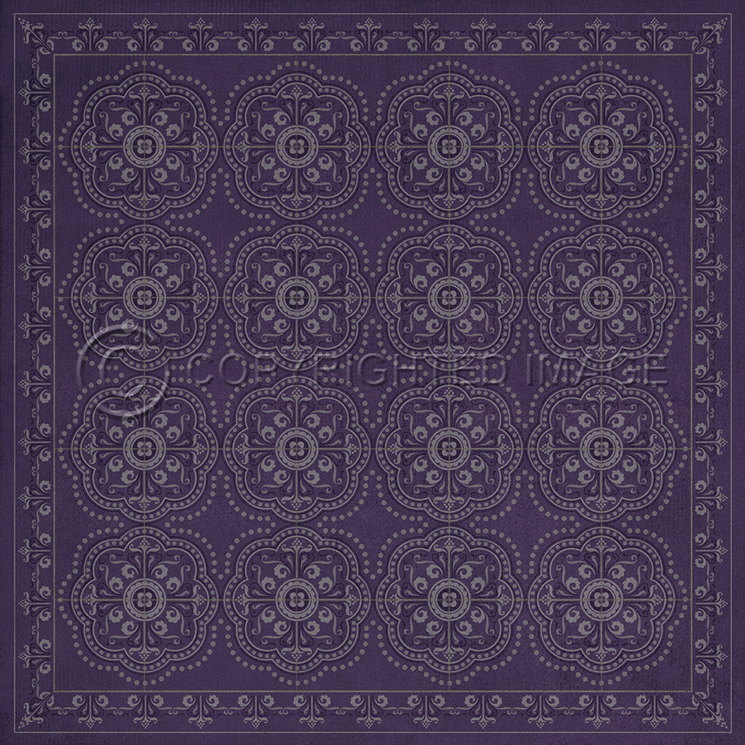 Pattern 28 Purple Bandana       36x36