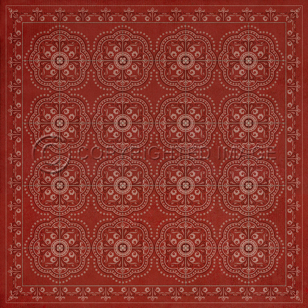 Pattern 28 Red Bandana       48x48