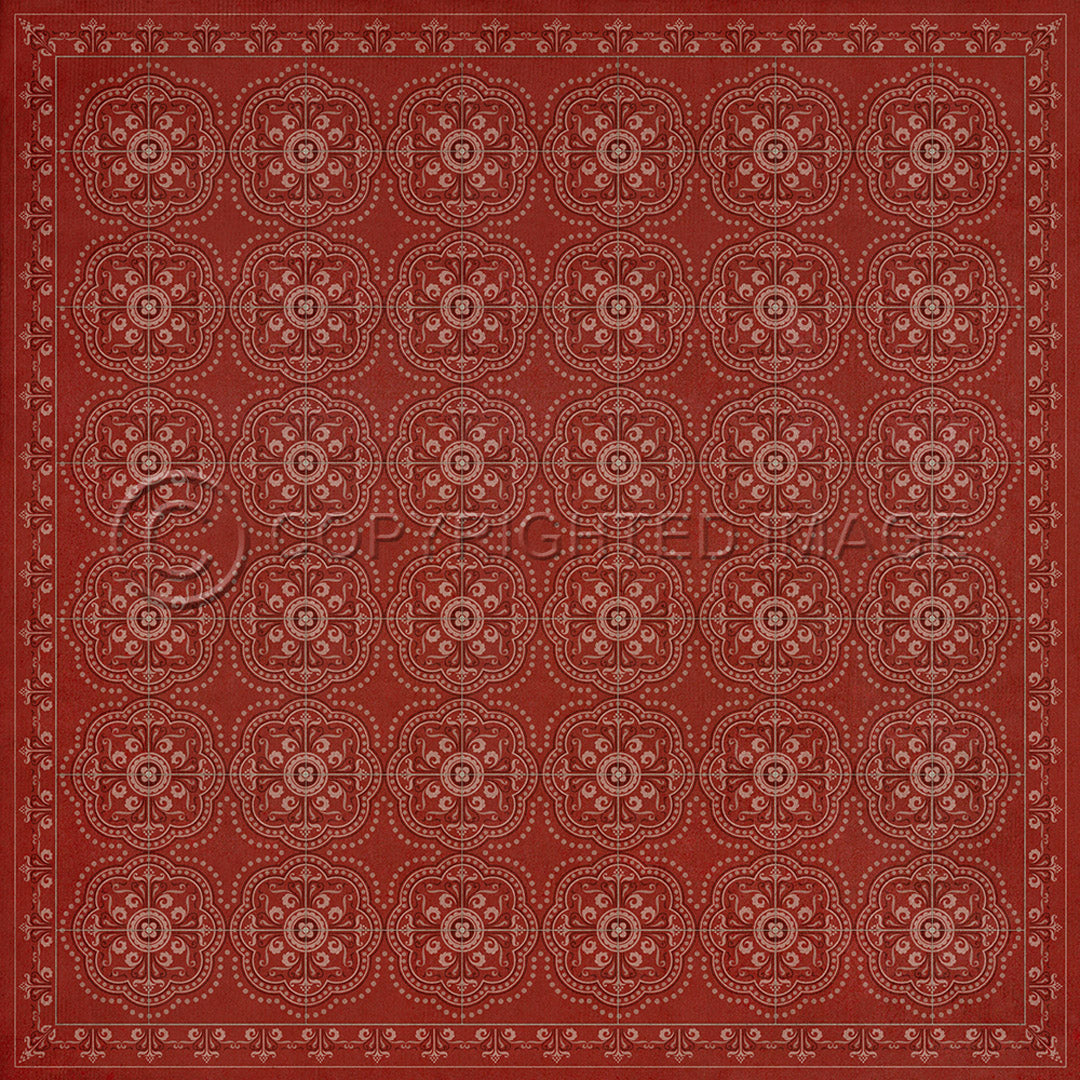 Pattern 28 Red Bandana       60x60